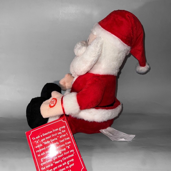 Interactive Talking Plush Santa - Picture 5 of 14